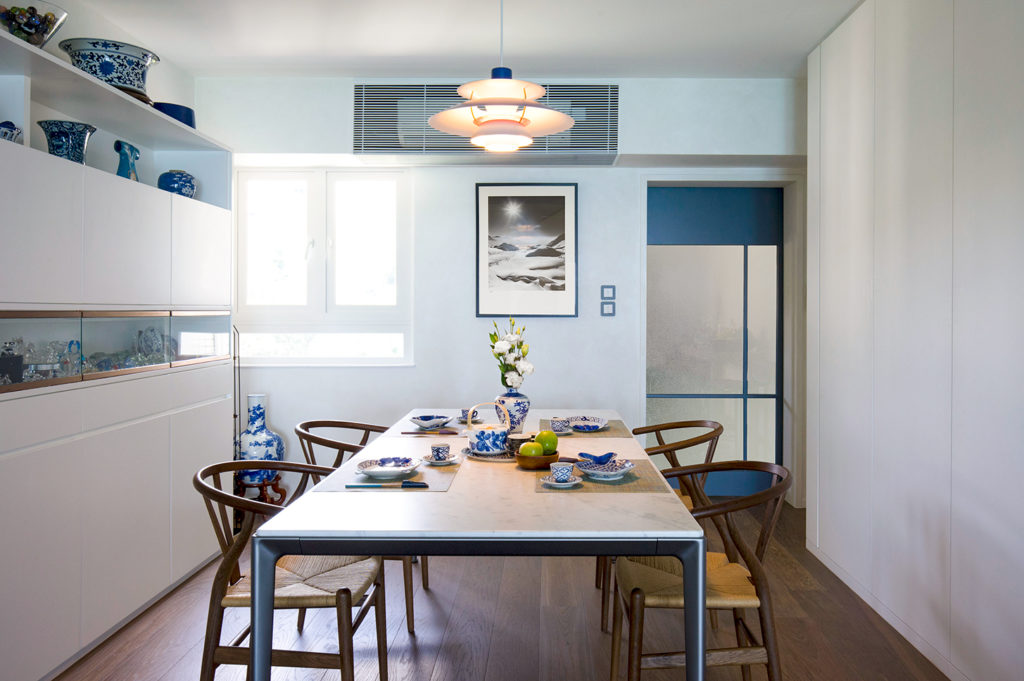 Kitchen and dining space designed by Hintegro