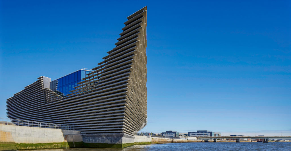 The V&A Dundee Museum in Scotland