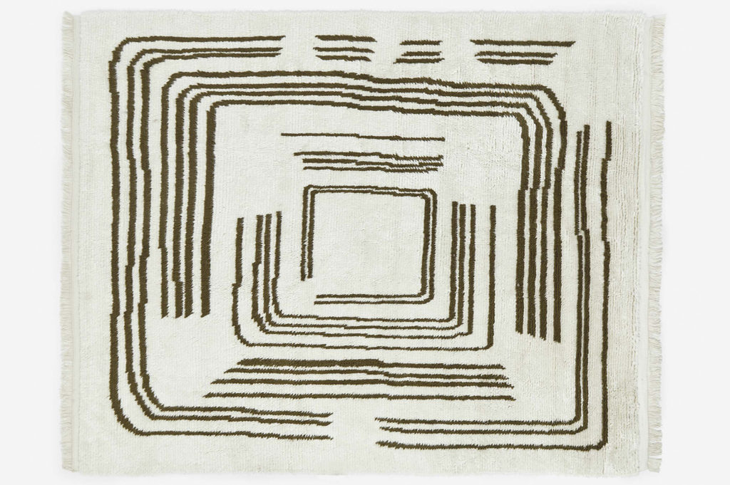 The "Earth Maze" rug