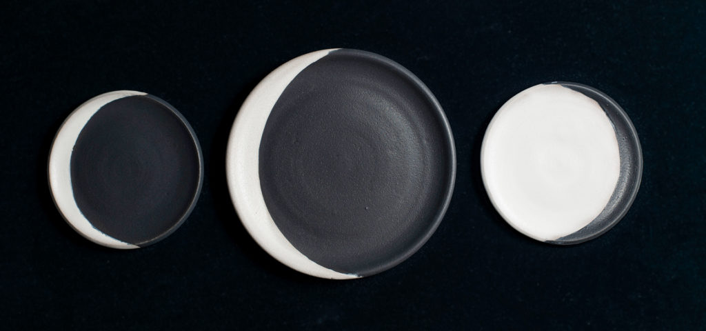 Moon Plates by Erin Hupp